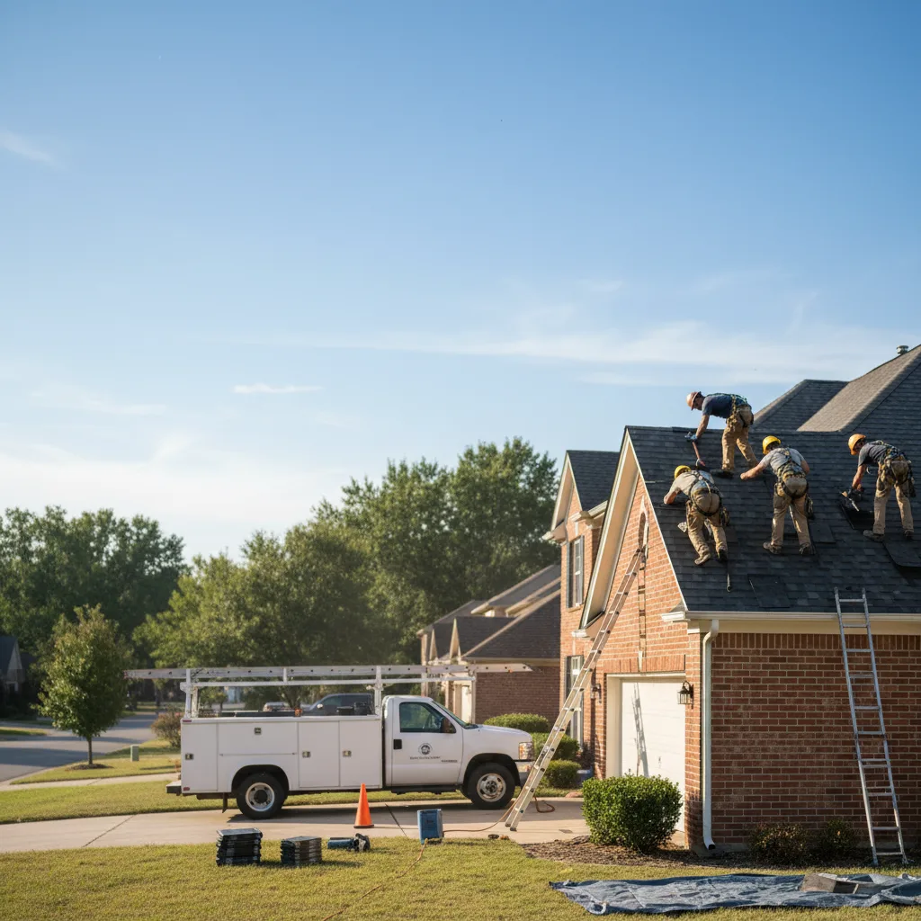 Roof Repair in Conrad